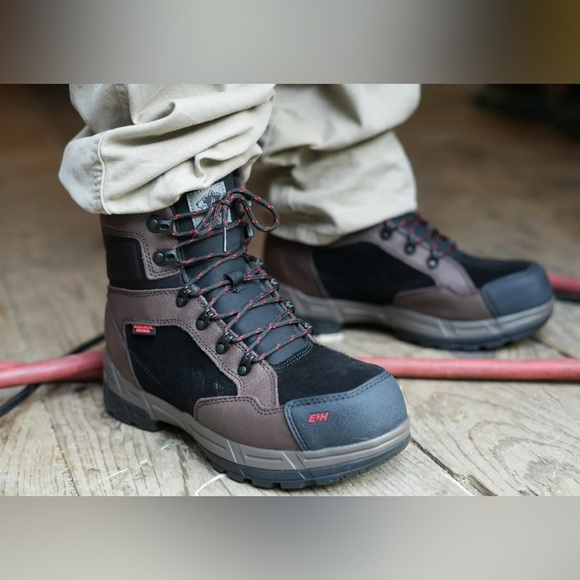 Herman Survivors Men's Zephyr Electrical Hazzard 6" Steel Toe Work Boots size 13 - Picture 1 of 8